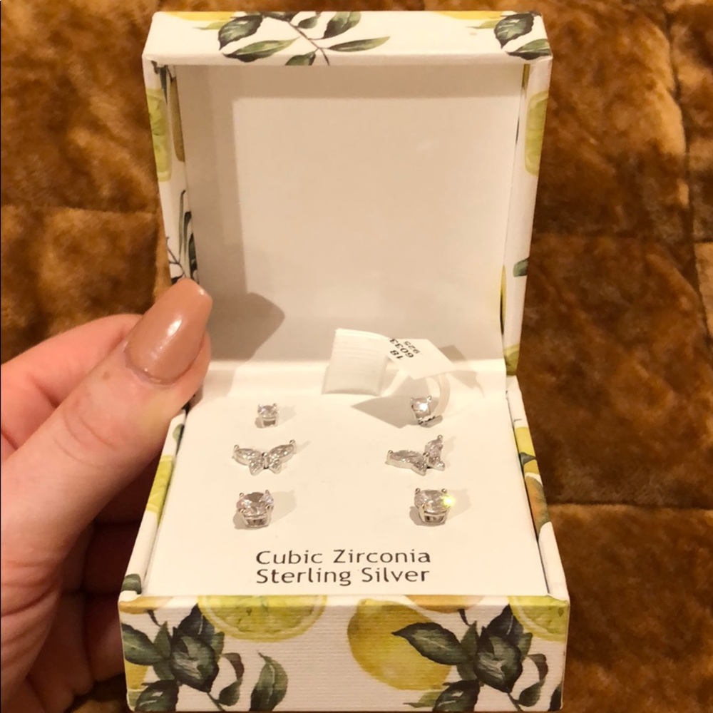 Triple set earrings